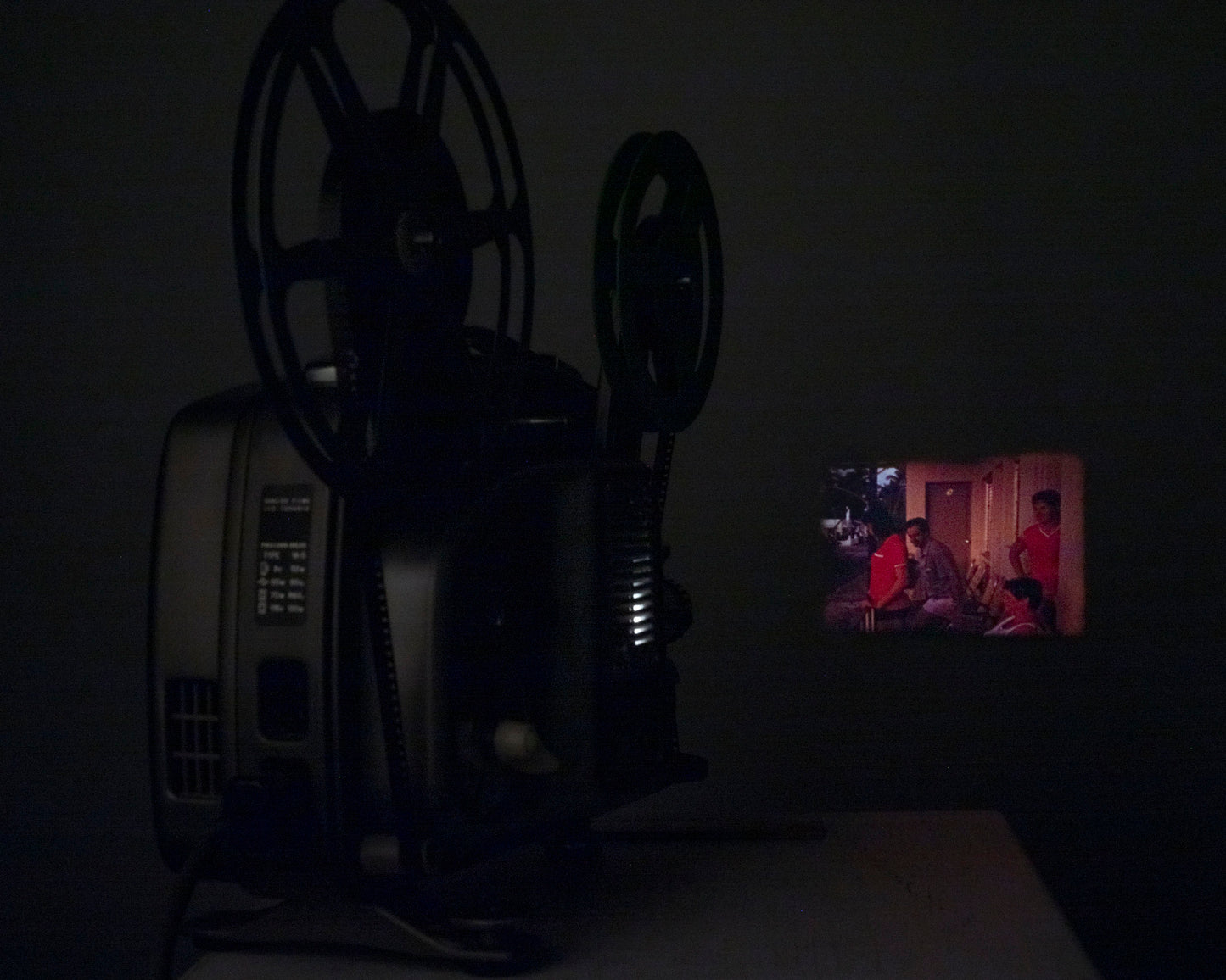 Paillard Bolex 18-5 8mm movie projector w/ take-up reel