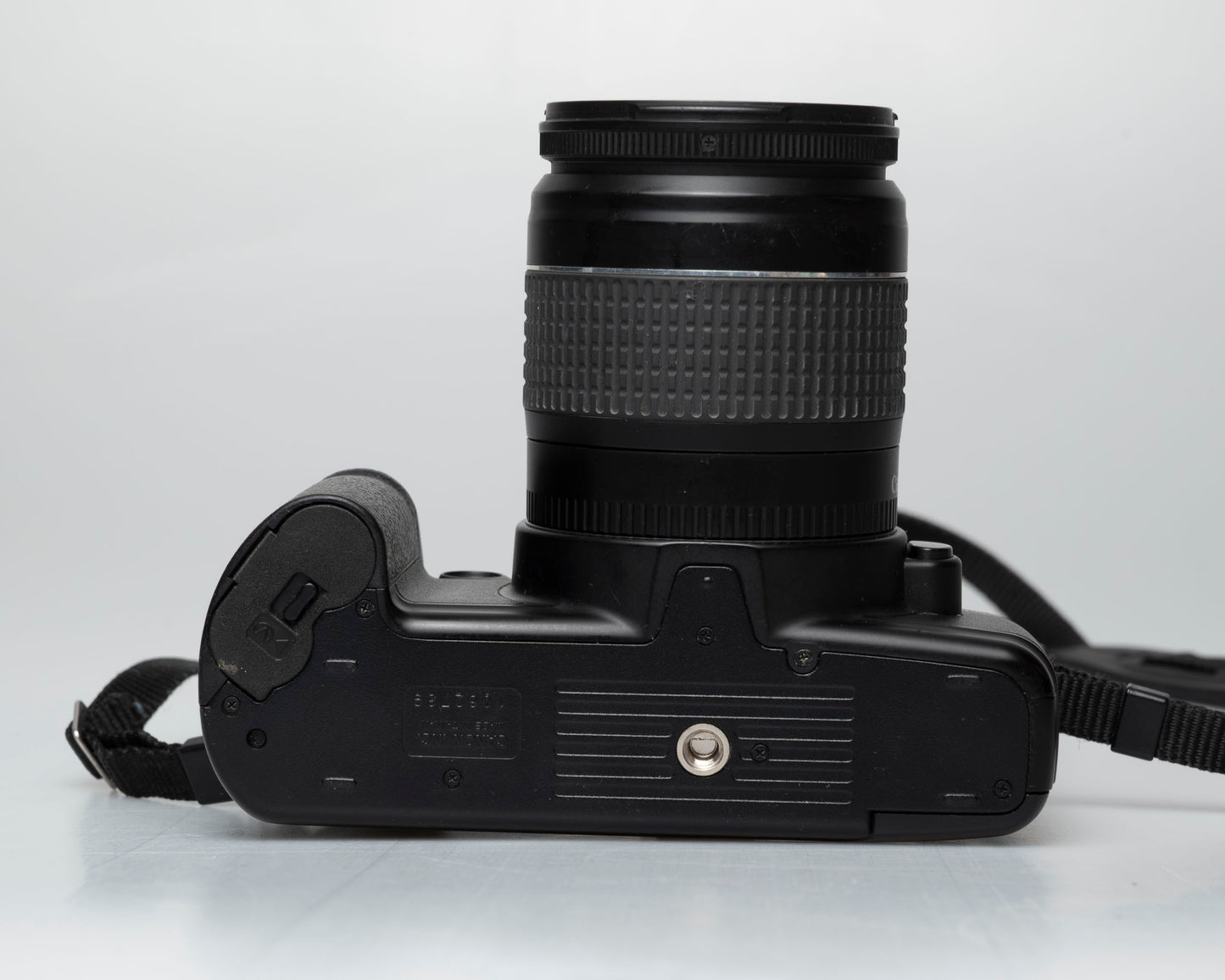 Canon EOS Rebel G 35mm film SLR w/ Canon EF 28-80mm lens (serial 1062789)