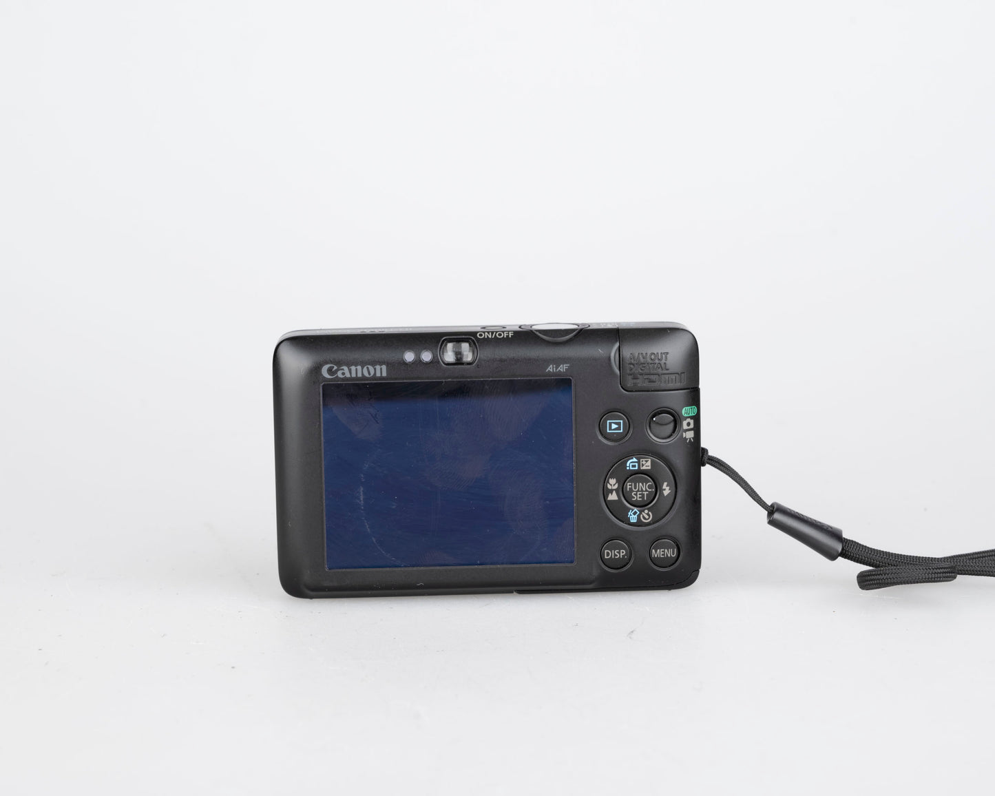 Canon Powershot SD780 IS Digital Elph 12.1MP CCD digicam w/ 16GB SD card + 2 batteries + charger
