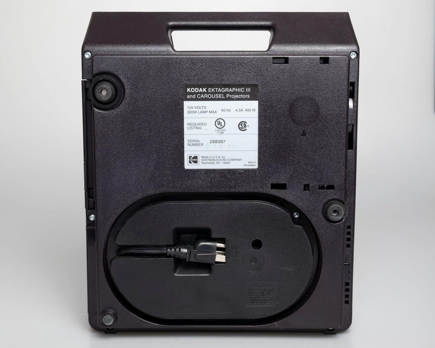 Kodak Carousel 4200 35mm slide projector (serial 268387)