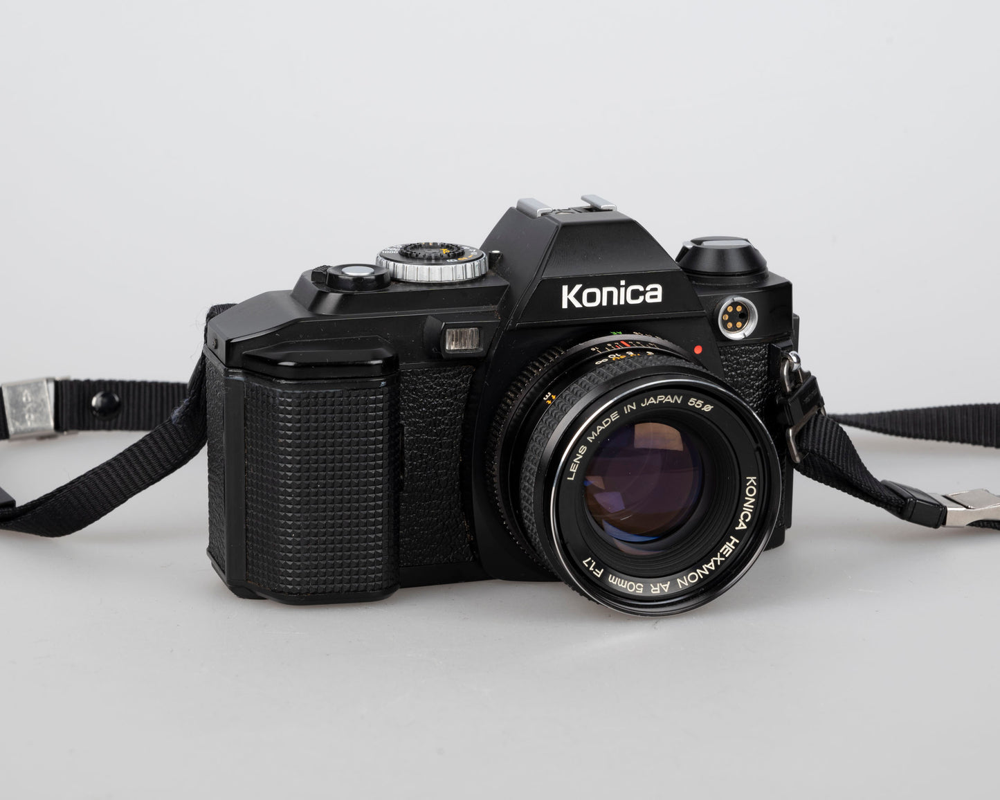 Konica FS-1 35mm film SLR camera w/Hexanon AR 50mm f1.7 lens (serial 423763) | film🎞tested