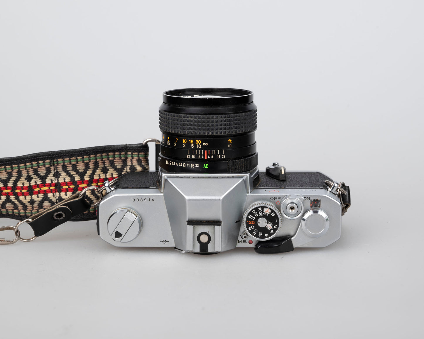 Konica Autoreflex T3N 35mm film SLR w/Hexanon AR 50mm f1.4 lens (serial 803914) | film🎞tested