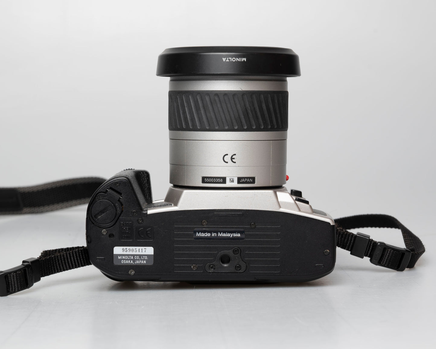 Minolta Dynax 505si 35mm film SLR w/ 28-80mm lens (serial 95905417)