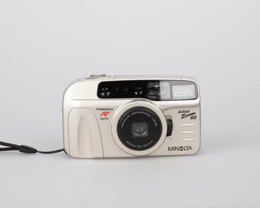 Minolta Freedom Action Zoom 60 35mm camera (serial 42113047)