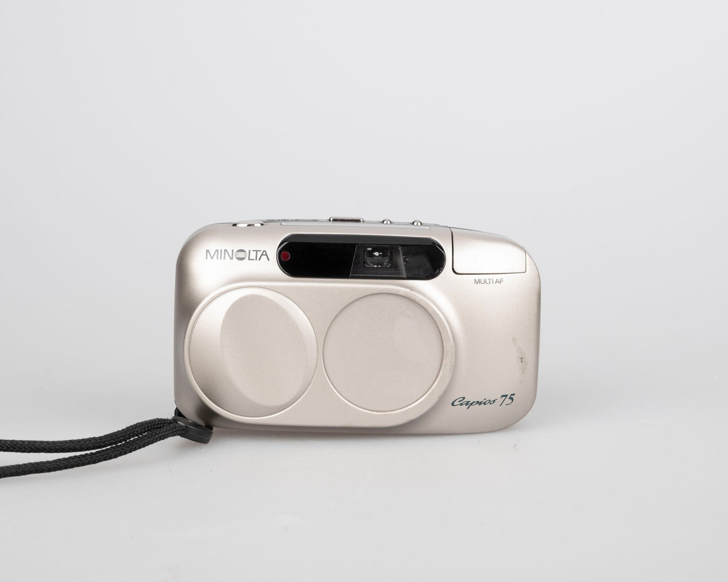 Minolta Capios 75 35mm camera w/ remote + case + original box + manual (serial 31101989) | film🎞tested