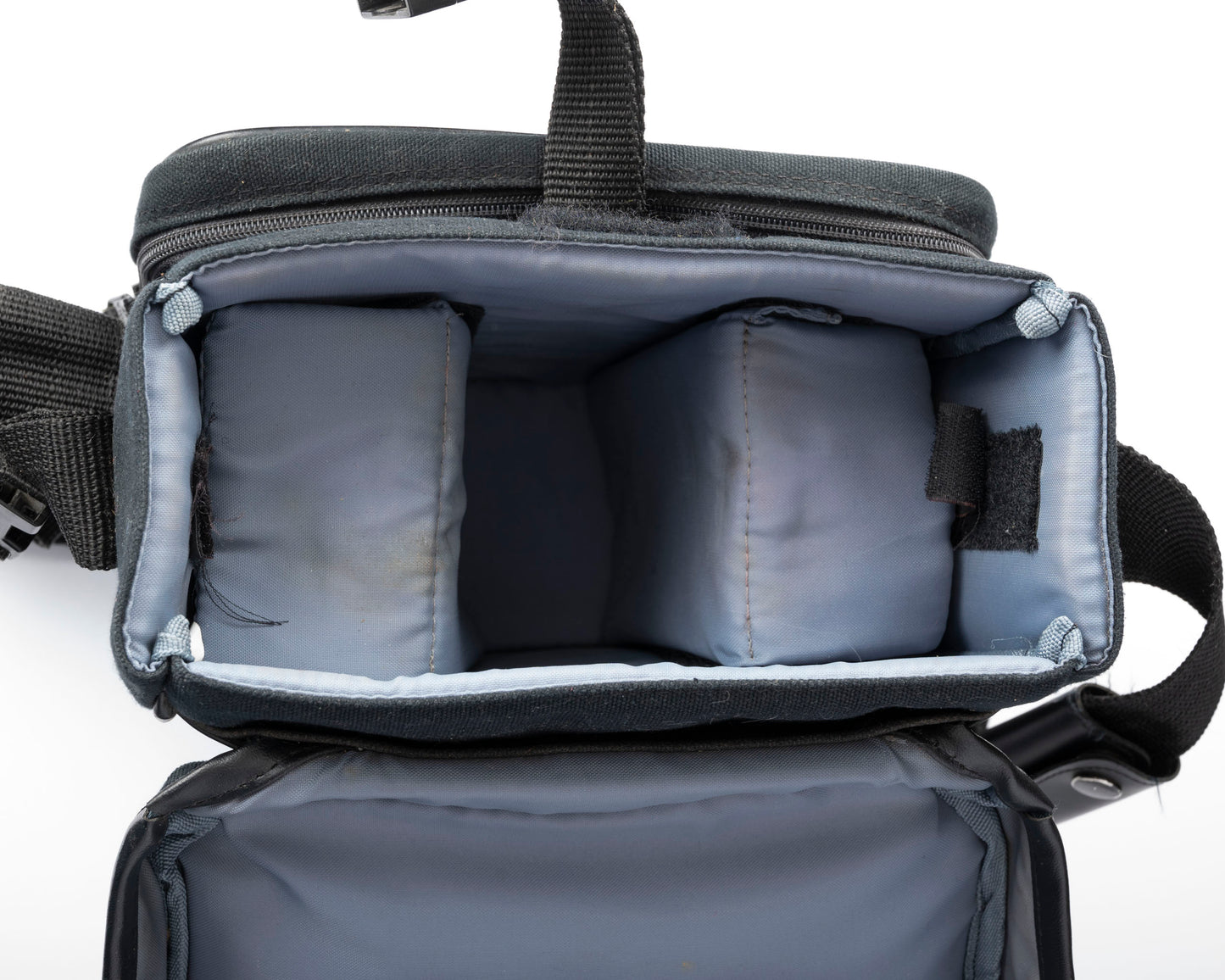 Nikon mid-sized black with red trim camera bag