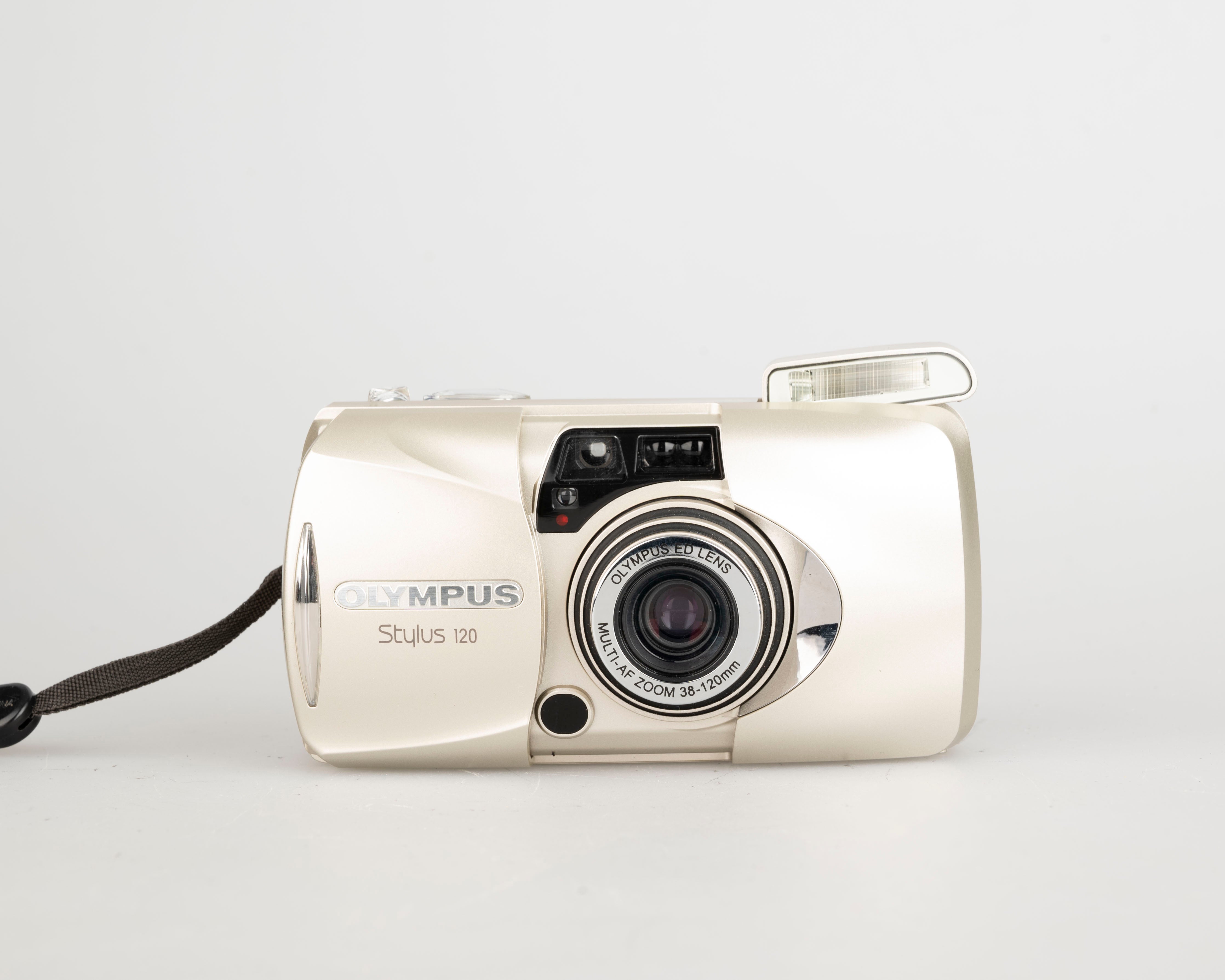 Olympus Stylus 120 (aka mju-III 120) 35mm film camera w/ case (serial