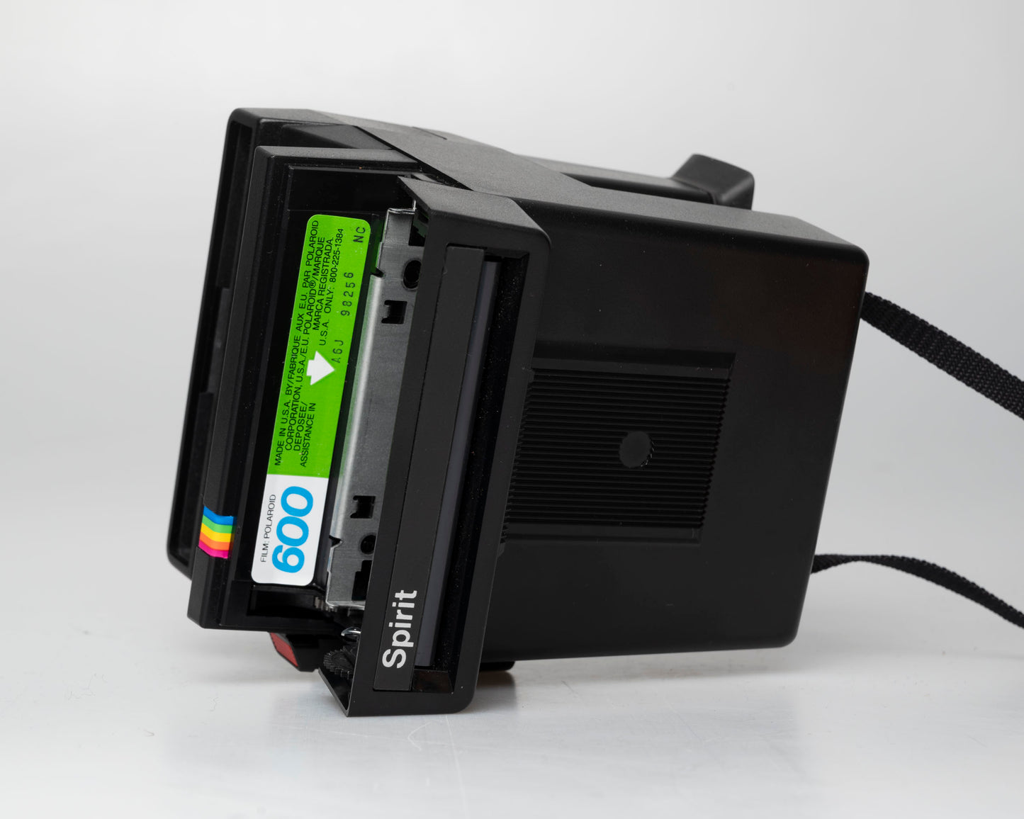 Polaroid Spirit 600 instant film camera (serial A6J98256NC)