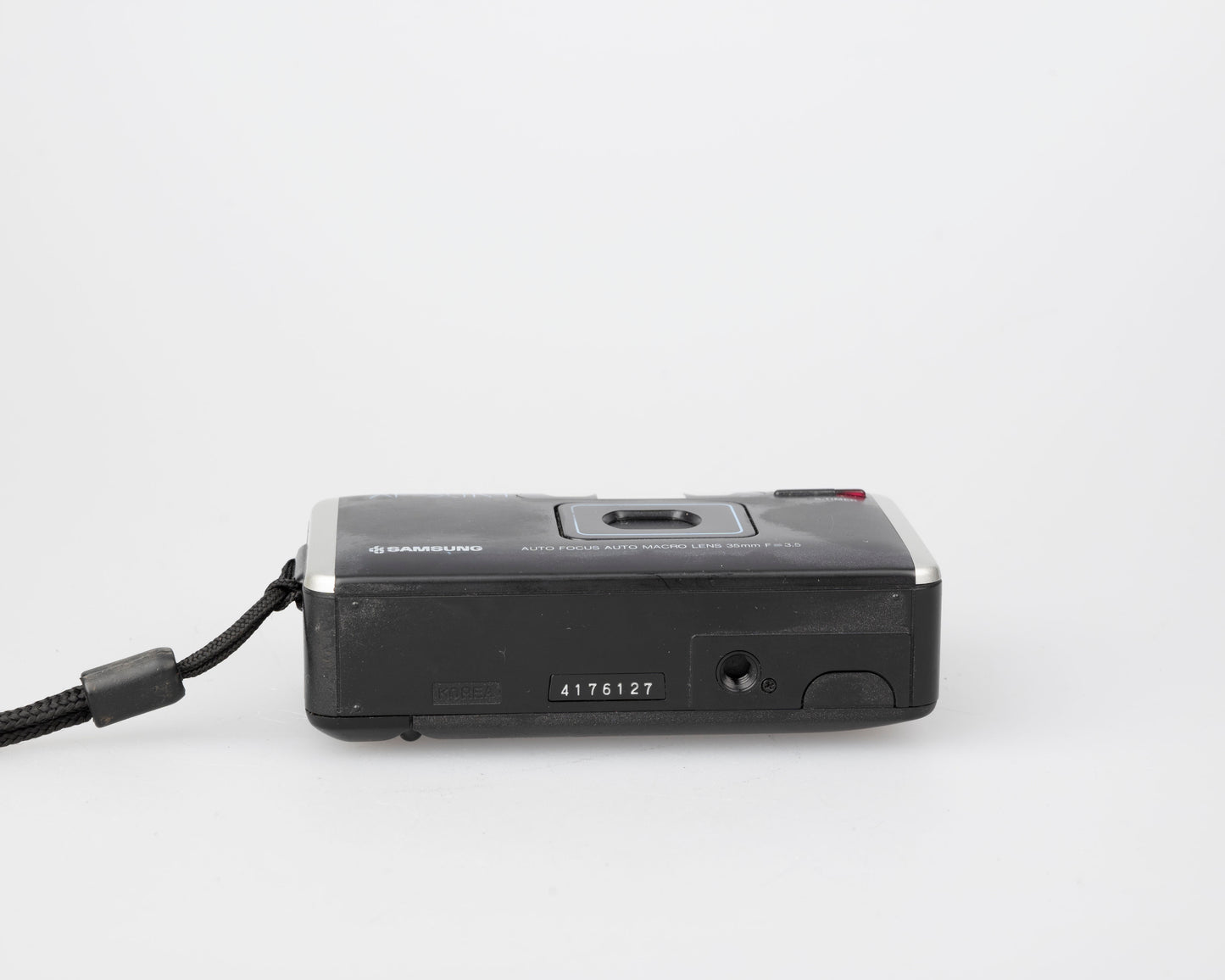 Appareil photo argentique Samsung AF Slim 35 mm avec étui
