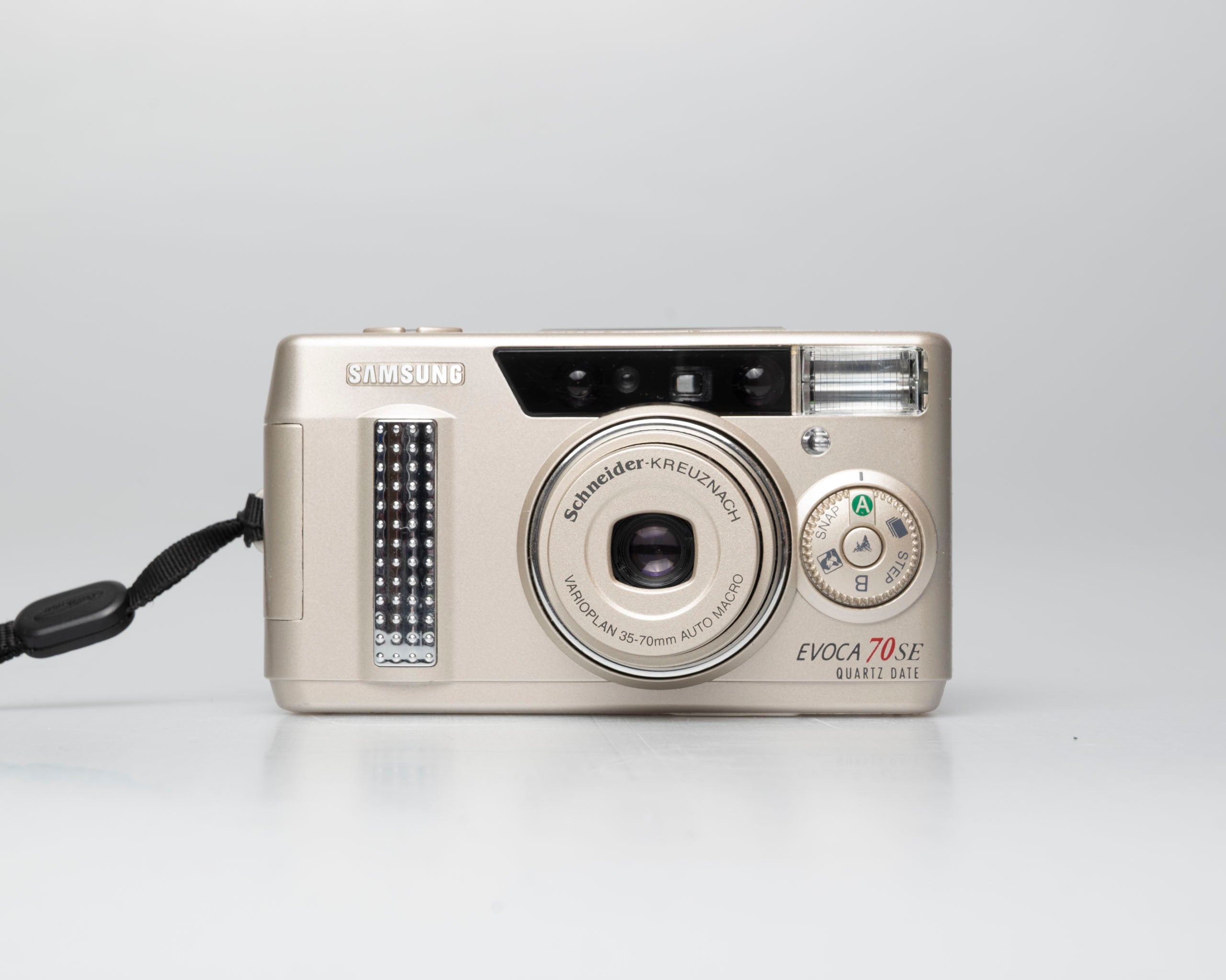 Samsung Evoca 70SE 35mm film camera (serial 91305986) – New Wave Pool