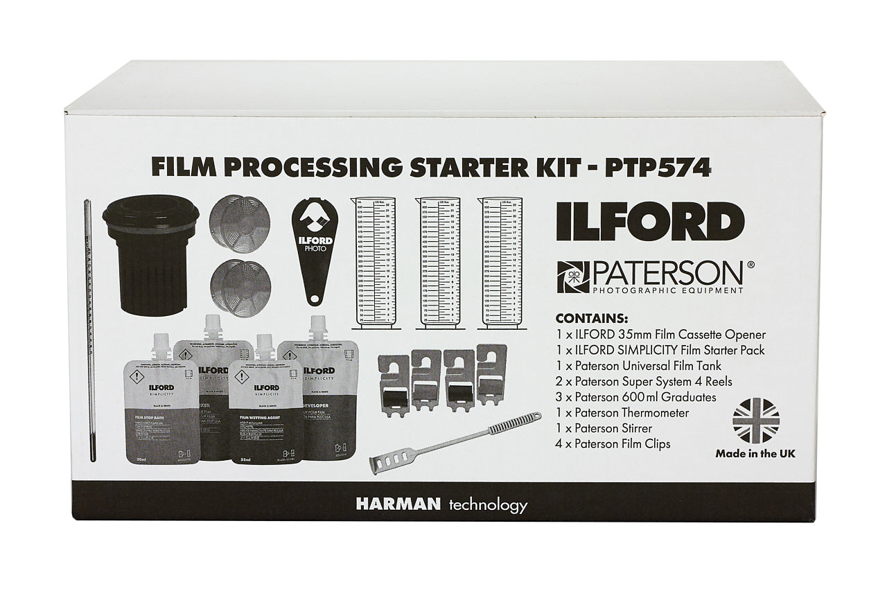 Paterson and Ilford Film Processing Starter Kit (PTP574)