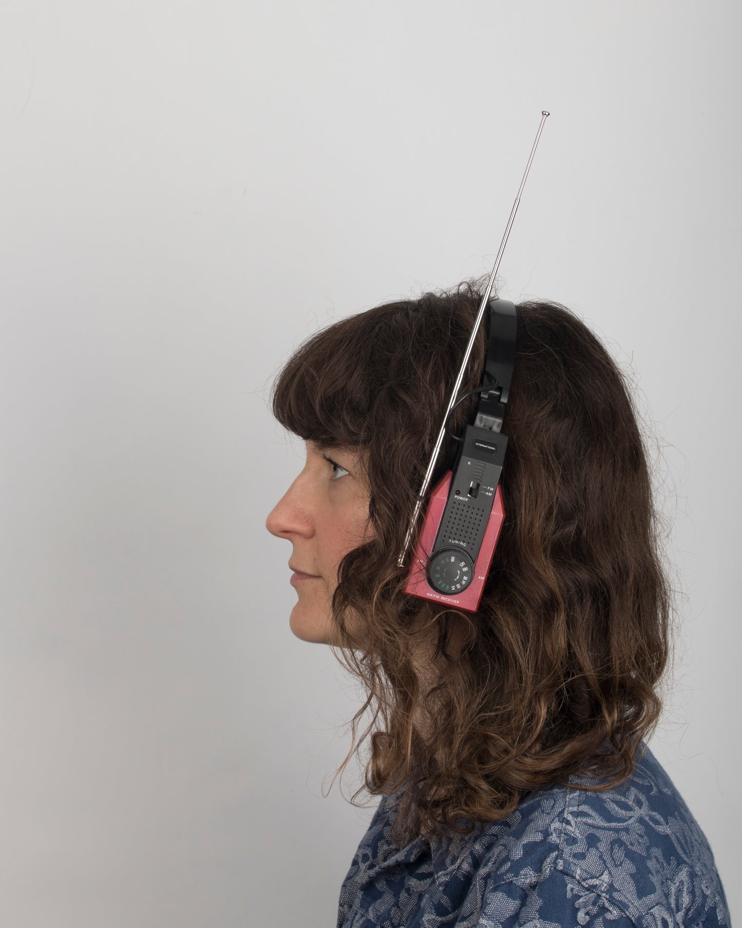 Radio casque vintage AM/FM internationale