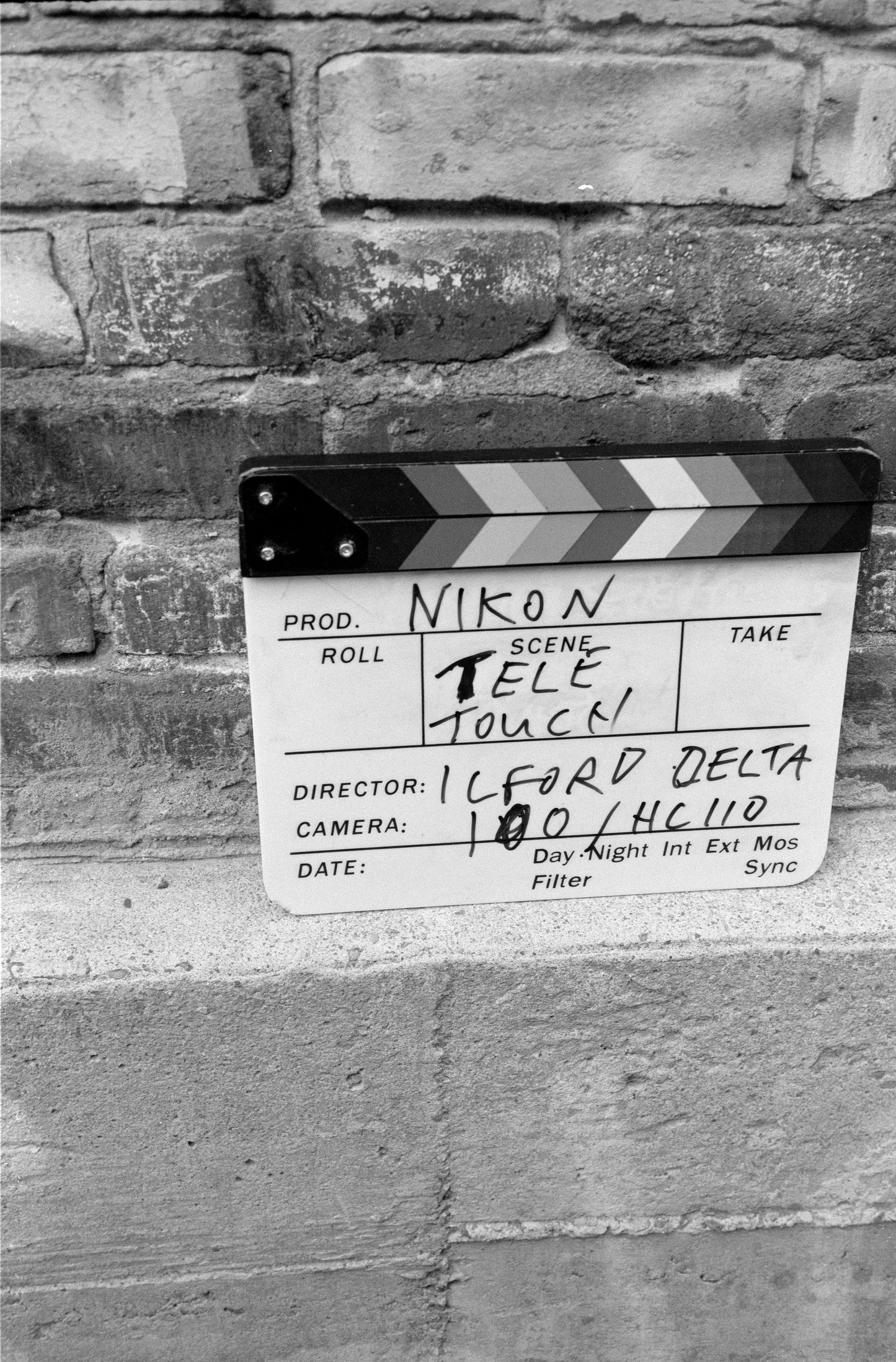 The Nikon Tele Touch (aka L35TWAF) film test example using Ilford Delta 100 Pro film developed in Kodak HC110