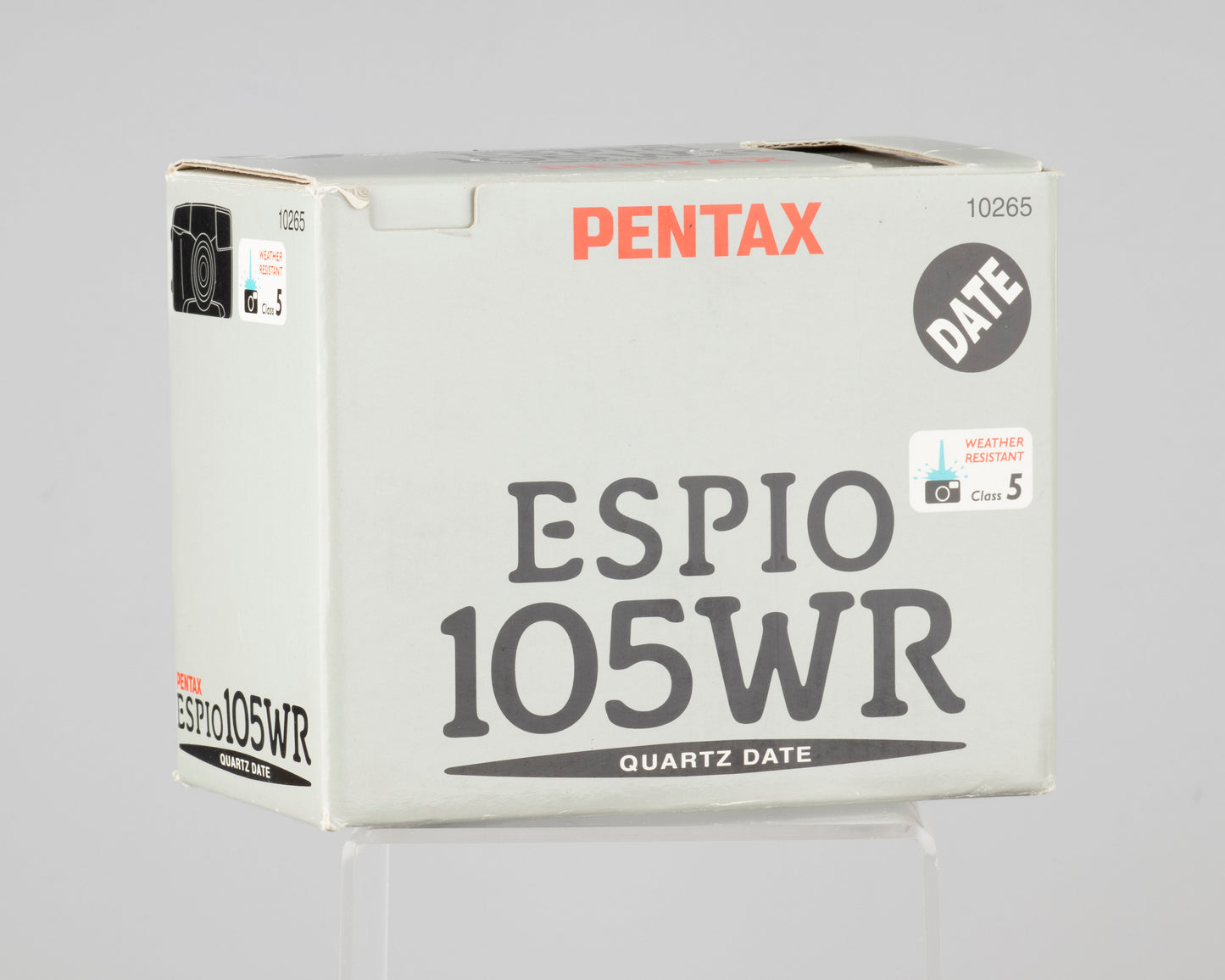 Pentax Espio 105WR 35mm camera w/ original box and manual (serial 1770523)