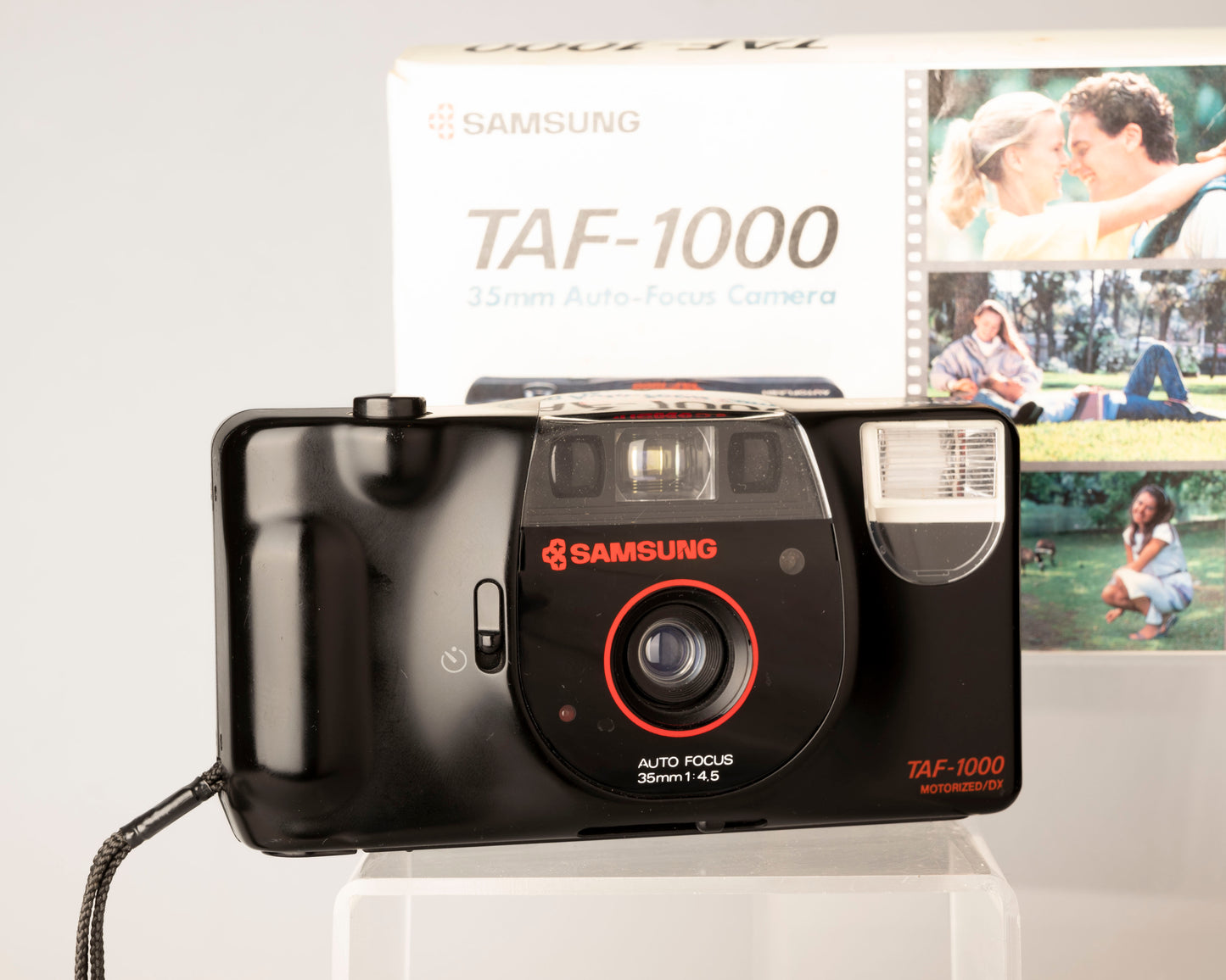 Appareil photo argentique Samsung TAF-1000 35 mm avec boîte d'origine