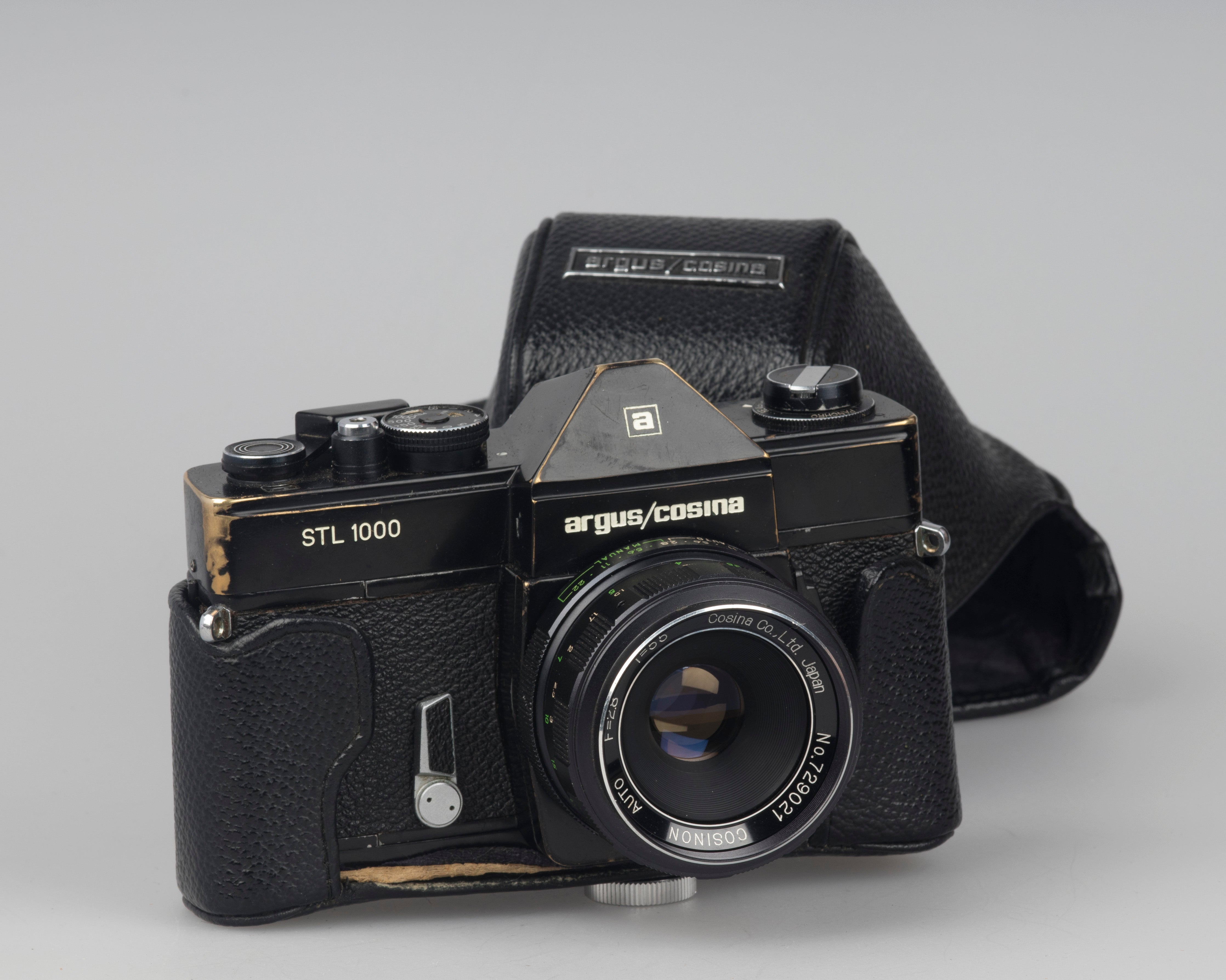 Vintage Argus Cosina STL 1000 Camera with Flash