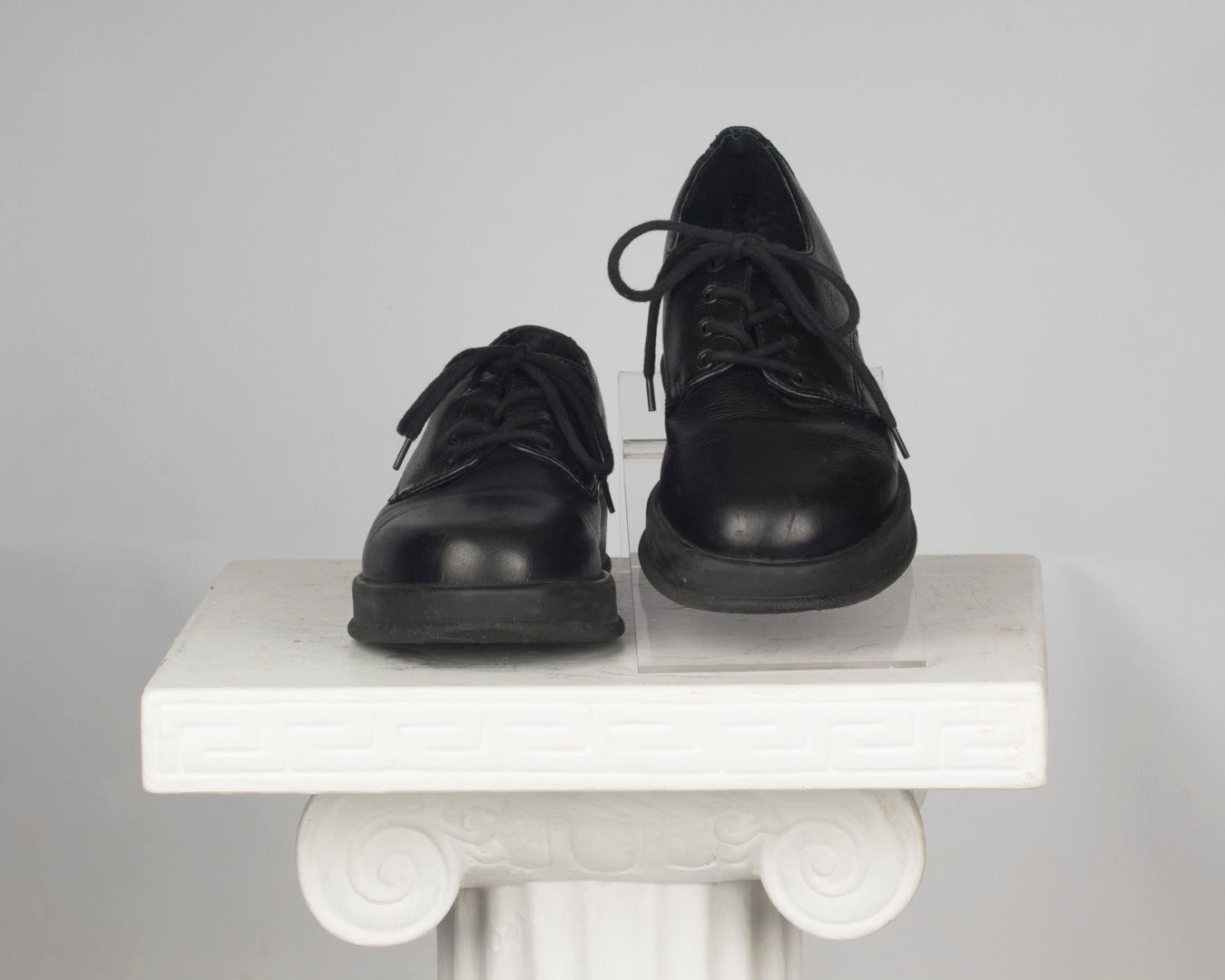 Black chunky 90s oxfords - size 7.5