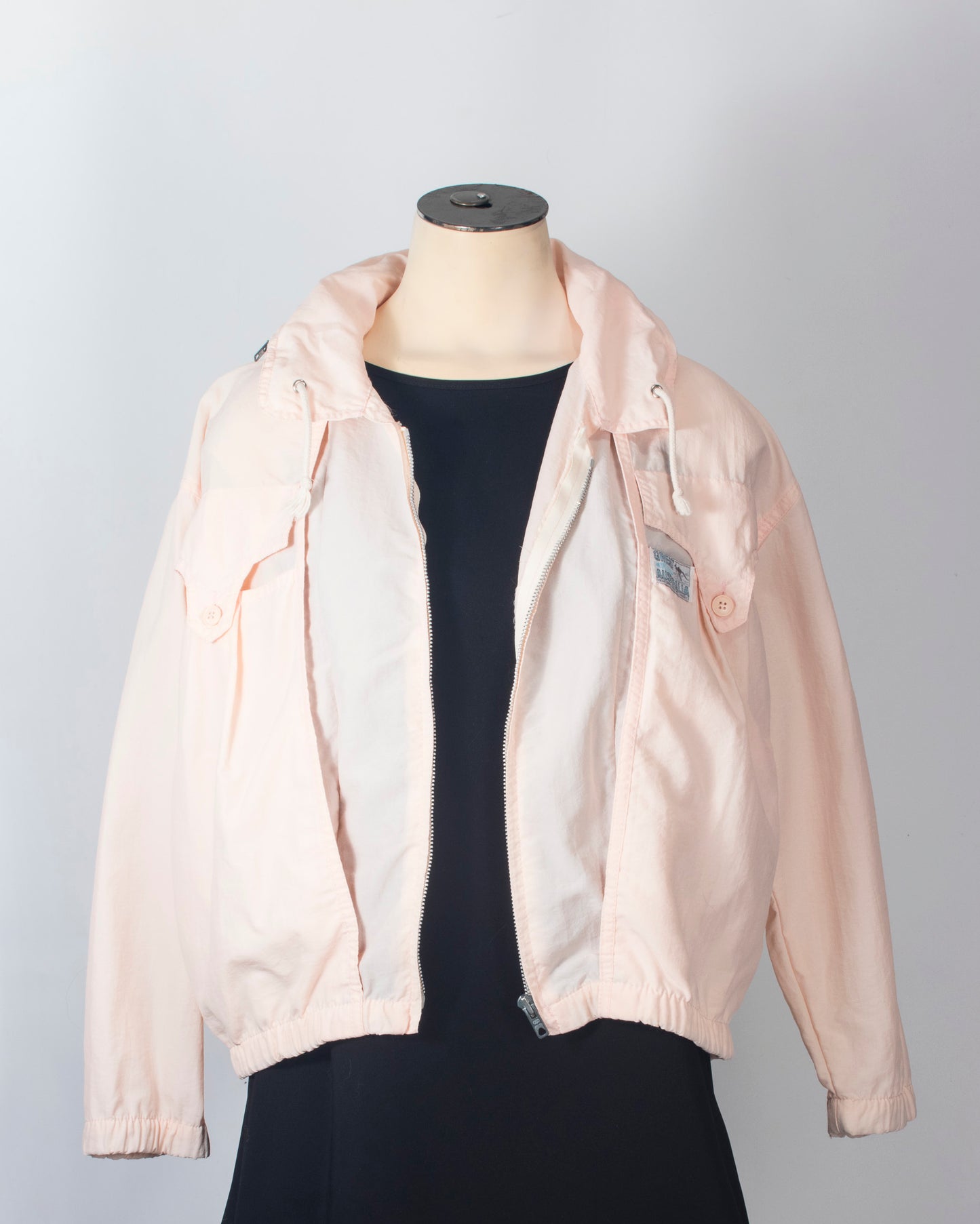Klimager's pastel crop windbreaker