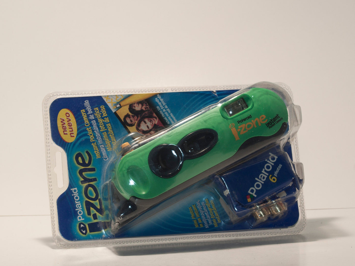 Polaroid I-Zone mini instant film camera with film