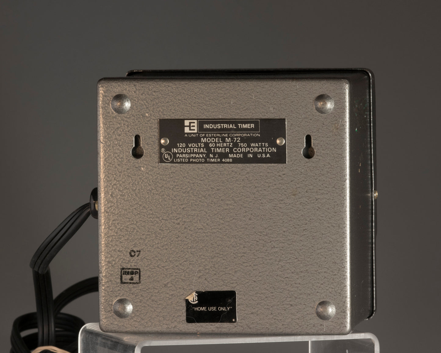 Time-O-Lite vintage darkroom enlarger timer