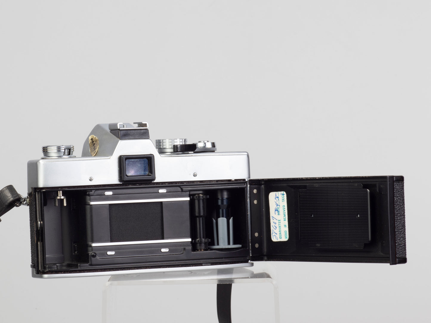 Minolta SRT 101 SLR 35 mm avec objectif MC Rokkor PF 55 mm f1.7 + étui toujours prêt