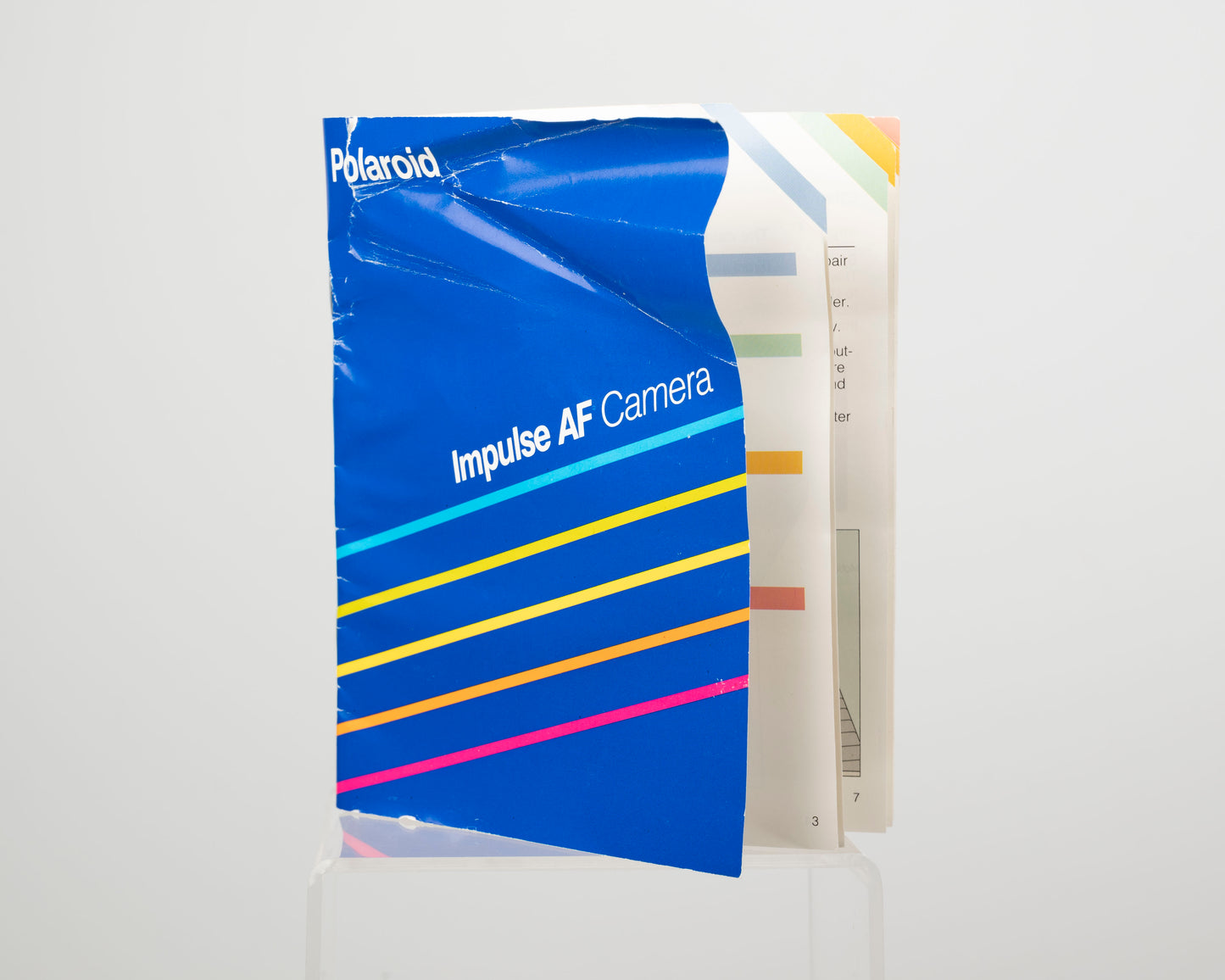 Appareil photo instantané Polaroid Impulse AF avec étui d'origine, filtre à prisme et manuel (série C4K18579YDCA)