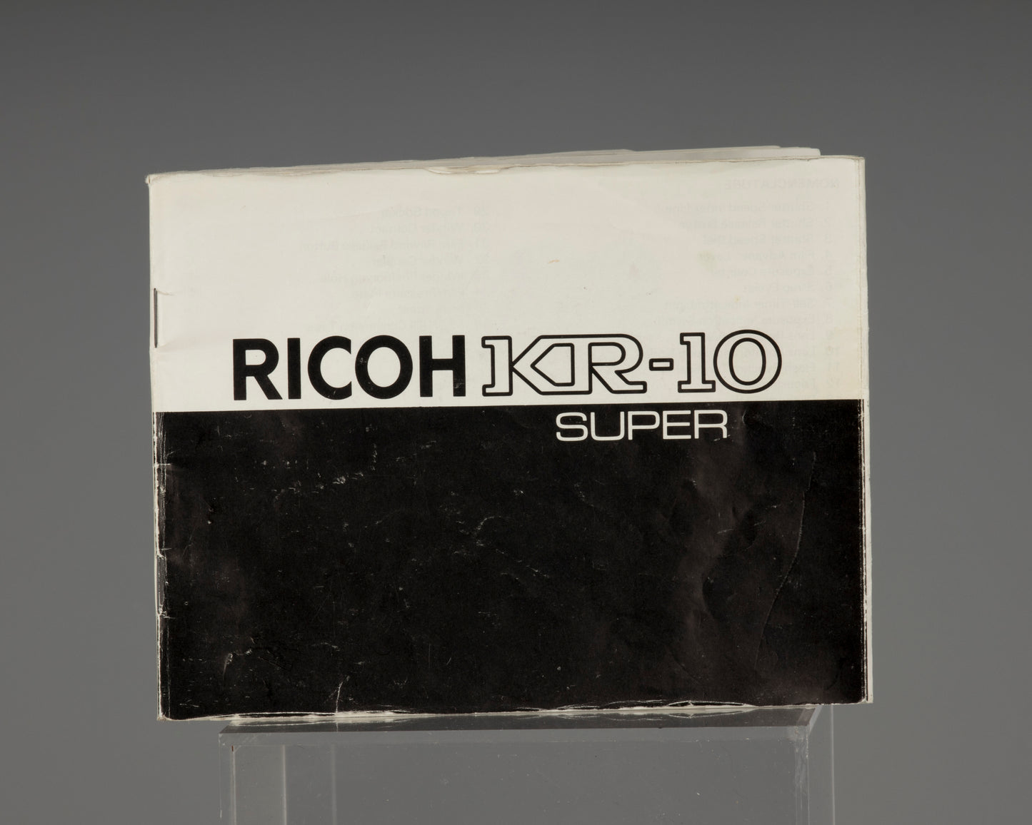 Ricoh KR-10 Super + Rikenon 50mm f1.7 lens