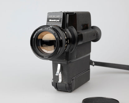 Sankyo Super LXL 250 Super 8 camera w/ case + manual (serial 208792)