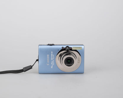 Canon Powershot SD1100 IS Digital Elph 8MP CCD digicam w/ 2GB SD card + batteries + charger + original box + case