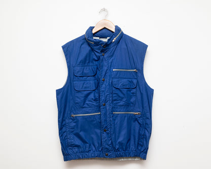 Ralph Lauren Polo blue cotton utility vest 