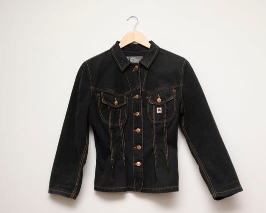 Kenzo Jeans women's vintage black jacket - medium
