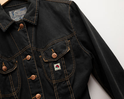 Kenzo Jeans women's vintage black jacket - medium