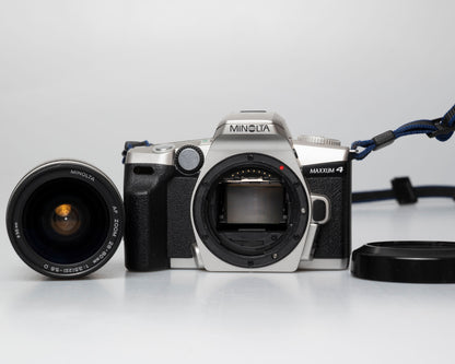 Minolta Maxxum 4 35mm film SLR w/ 28-80mm lens (serial 39314484)