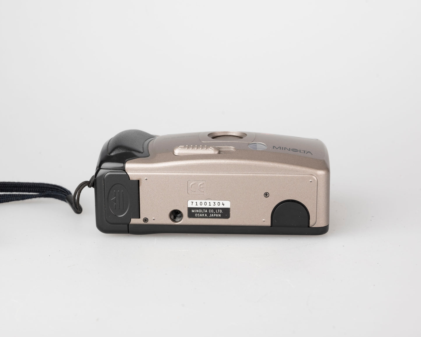 Minolta AF Big Finder 35mm camera w/ case + manual (serial 71001304)