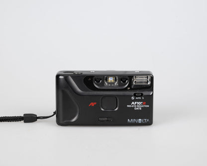 Minolta AF101R Date Appareil photo compact 35 mm avec étui (série 40501709)