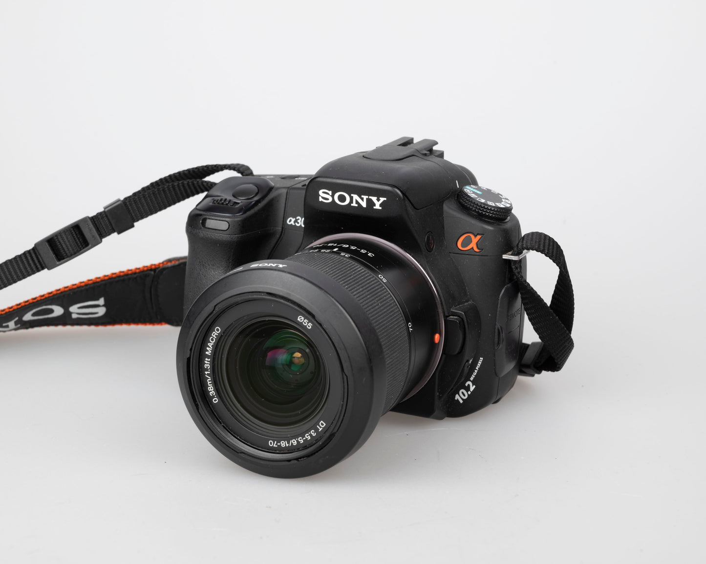 Sony Alpha DSLR-A300 10.2MP CCD sensor  Digital SLR Camera w/ DT 18-70mm f/3.5-5.6 Zoom Lens