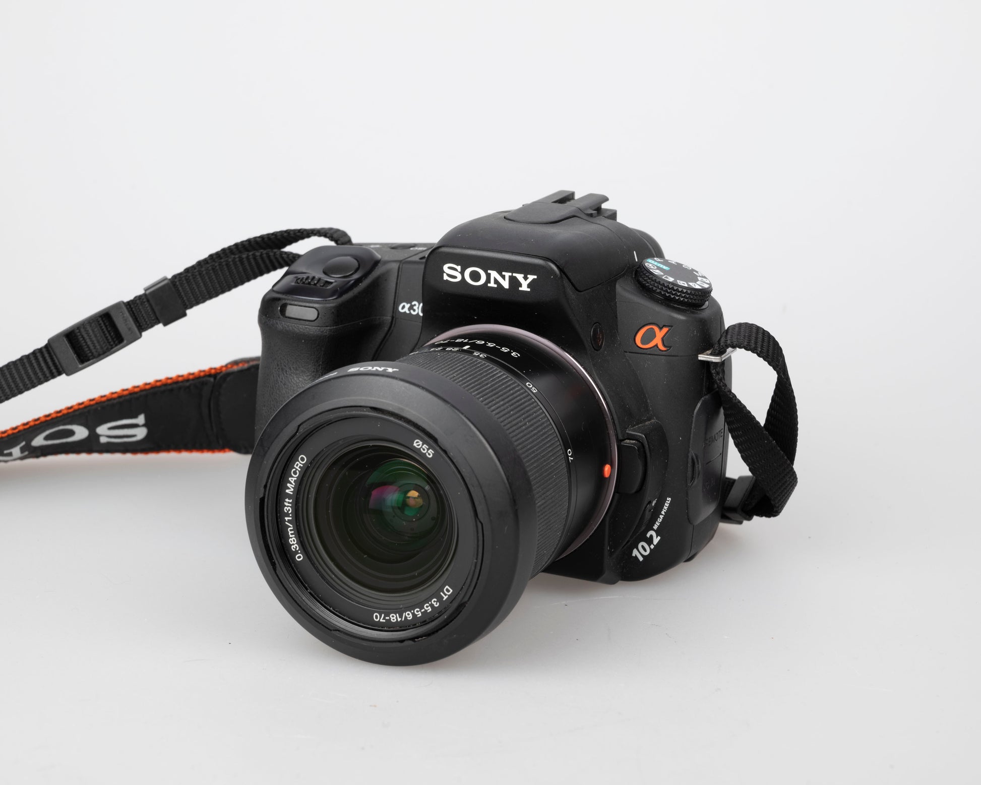 Sony Alpha DSLR-A300 10.2MP CCD Sensor Digital SLR Camera W/ DT 18.