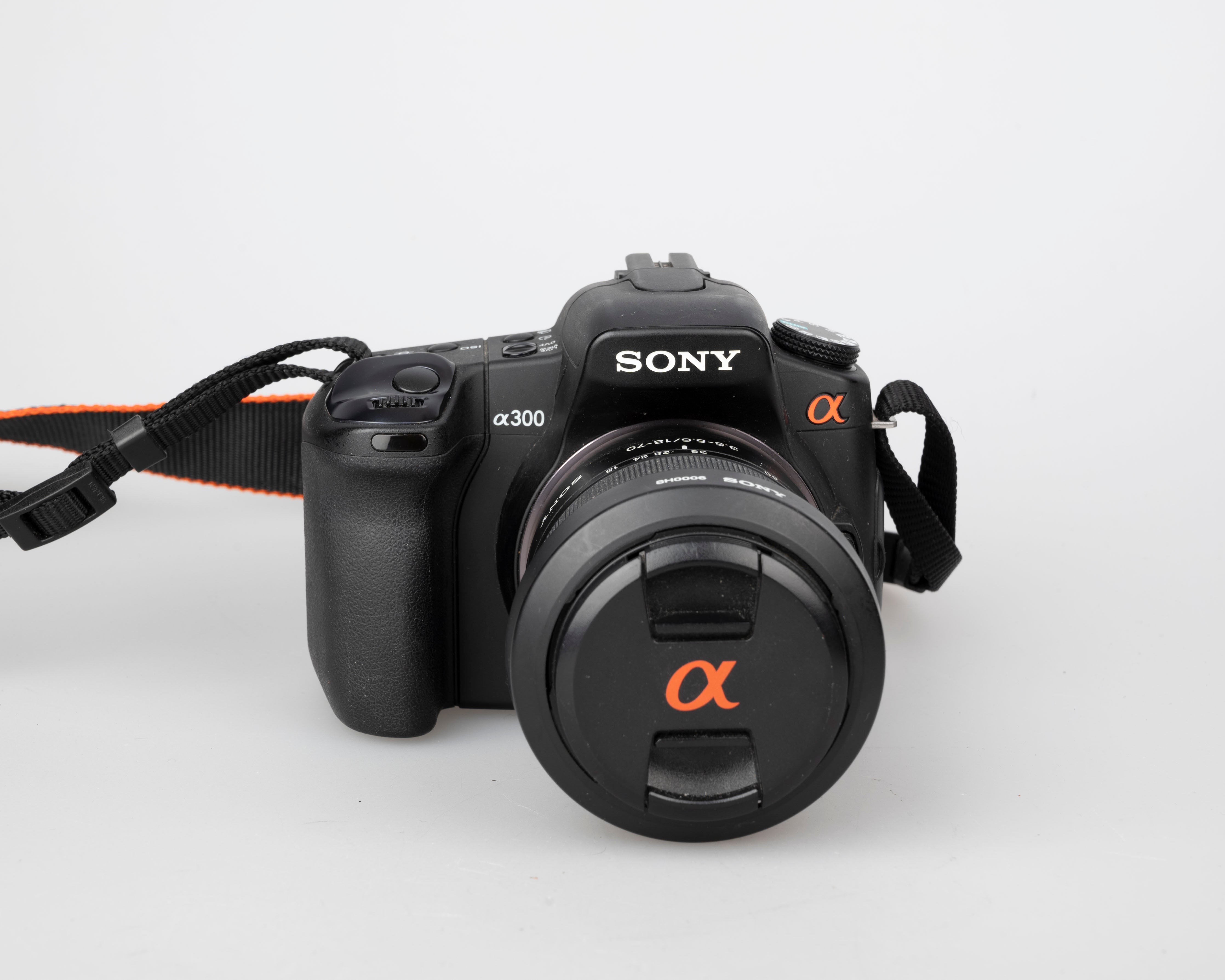 Sony Alpha DSLR-A300 10.2MP CCD sensor Digital SLR Camera w/ DT 18