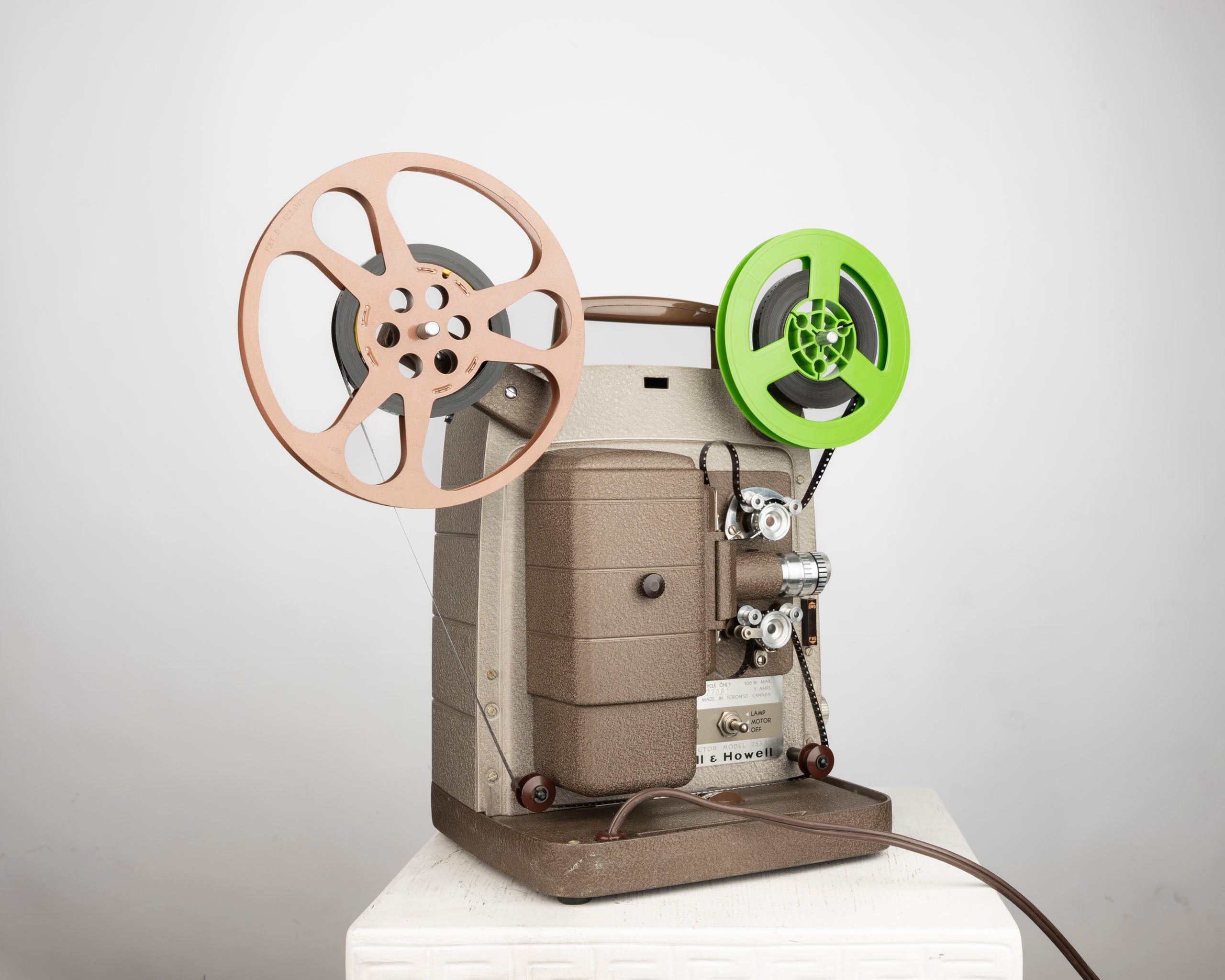 Serial Projector Bell and Howell 253 AX Regular 8 movie projector (serial F77082) – New ...
