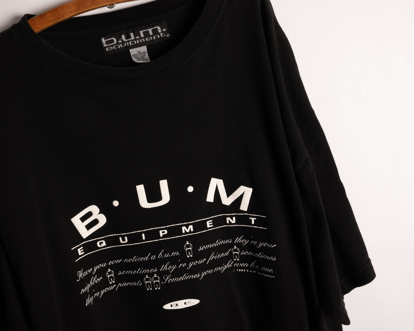 T-shirt BUM Equipment XL 1992
