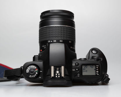 Canon EOS Rebel G 35mm film SLR w/ Canon EF 28-80 lens (serial 4527686)