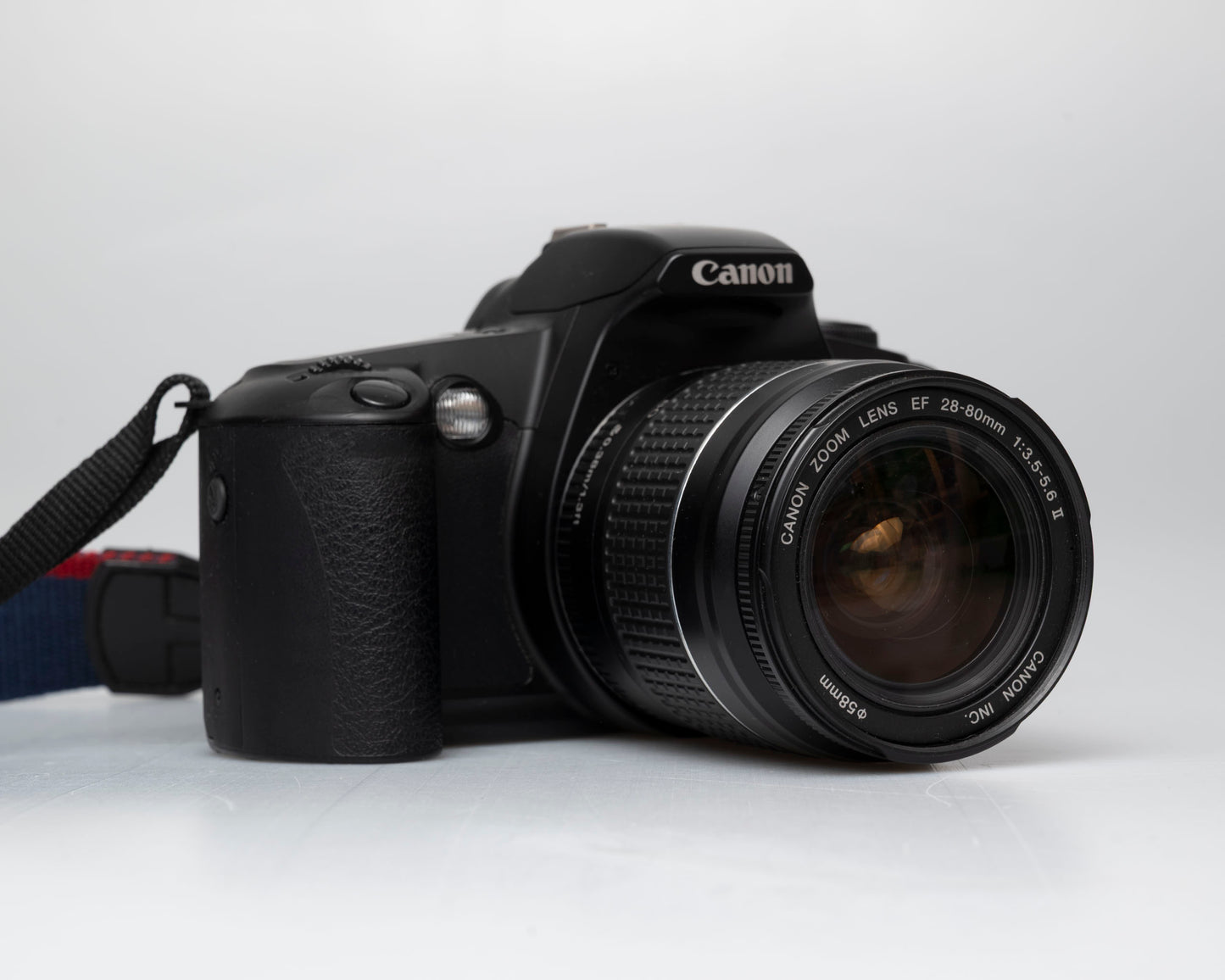 Canon EOS Rebel G 35mm film SLR w/ Canon EF 28-80 lens (serial 4527686)