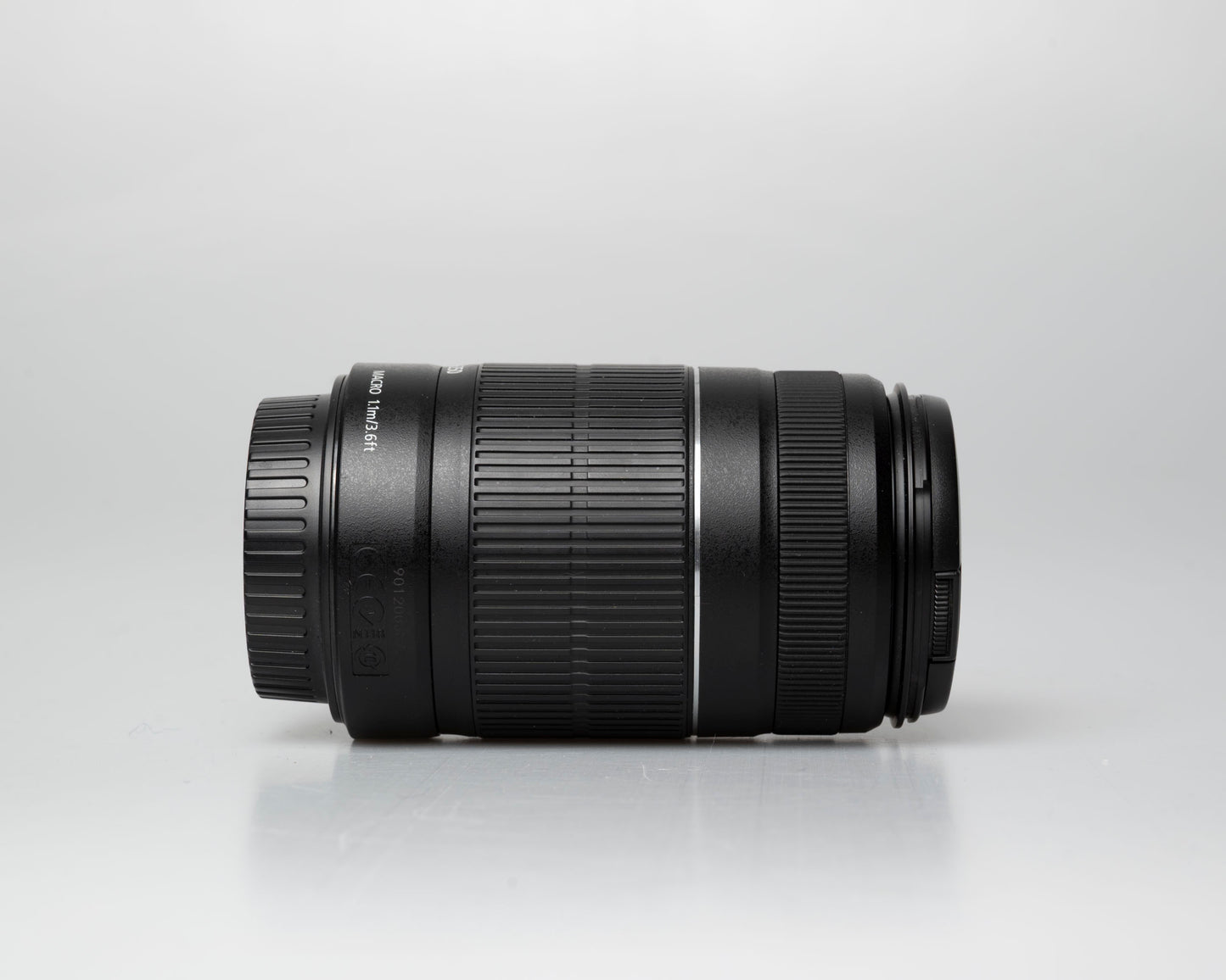 Canon EF-S 55-250mm f/4-5.6 IS II lens, side view