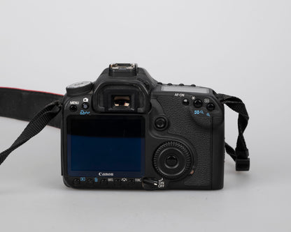Appareil photo reflex numérique Canon EOS 50D 15,1 MP avec carte CF 32 Go + 2x batterie avec chargeur + objectif EF-S 18-55 mm f/3.5-5.6 II + manuel