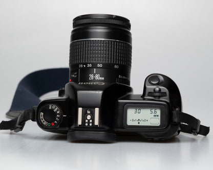 Canon EOS Rebel 35mm film SLR w/ Canon EF 28-80mm lens