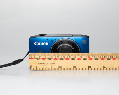 Canon Powershot SX270 HS digicam w/ 8GB SD card + battery + charger + case (serial 712164001703)