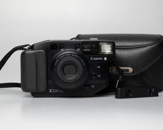 Appareil photo argentique Canon Sure Shot Zoom XL 35mm avec étui (série 1186338)