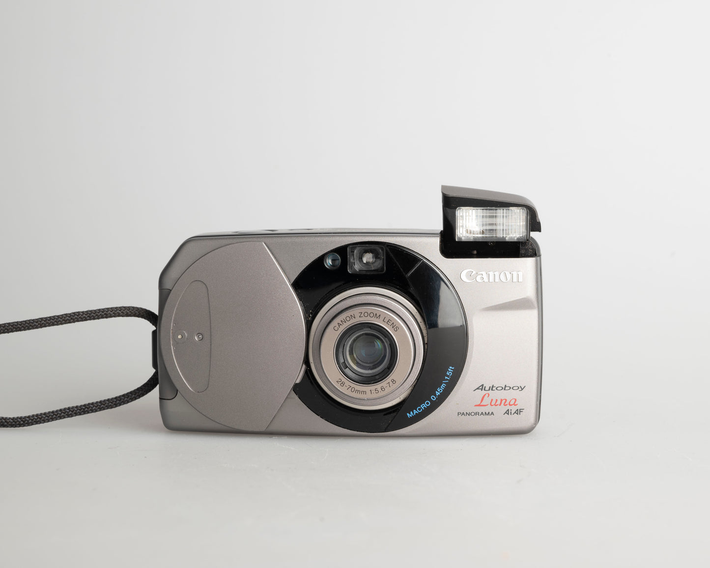 Canon Autoboy Luna 35mm film camera w/ case + remote (serial 7422412)