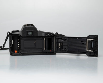 Canon EOS Rebel G 35mm film SLR w/ Canon EF 28-80mm lens (serial 1062789)