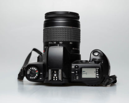 Canon EOS Rebel G 35mm film SLR w/ Canon EF 28-80mm lens (serial 1062789)
